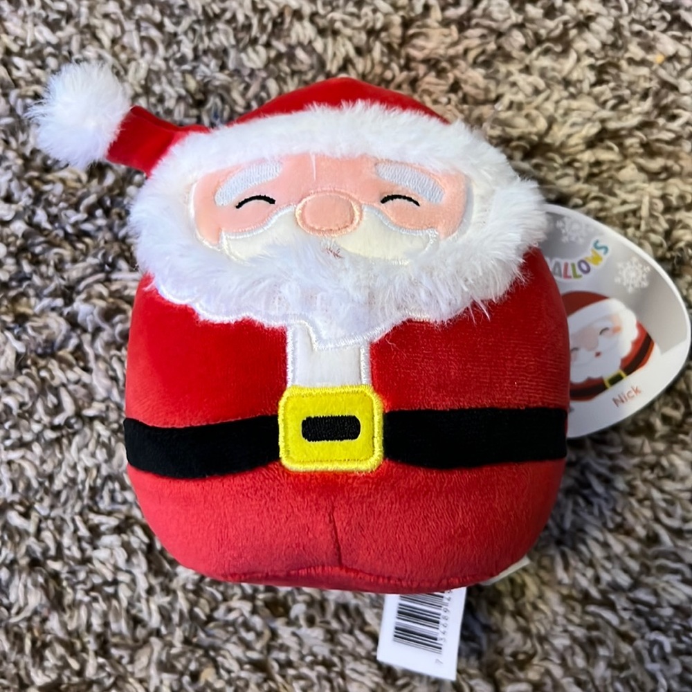 NWT Squishmallow Santa Nick